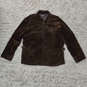 VTG 90s Polo Ralph Lauren Leather Jacket